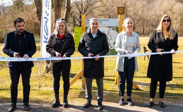 FOTO: Na Kysackom prírodnom chodníku poznania prestrihli otváraciu pásku