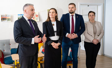 FOTO: V Košiciach sa strihala páska nových priestorov pre Službu včasnej intervencie