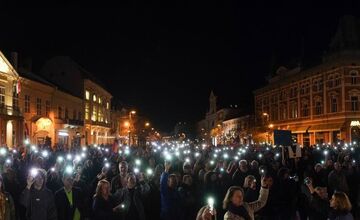 FOTO: Protest študentov v Košiciach
