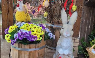 FOTO: Veľkonočná výzdoba v obciach a mestách na východe Slovenska