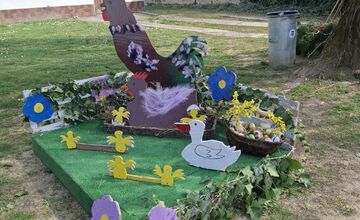 FOTO: Veľkonočná výzdoba v obciach a mestách na východe Slovenska