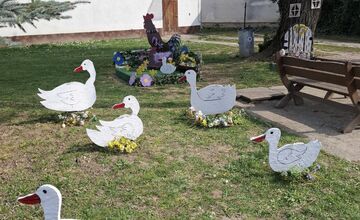 FOTO: Veľkonočná výzdoba v obciach a mestách na východe Slovenska