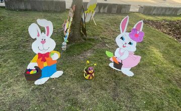 FOTO: Veľkonočná výzdoba v obciach a mestách na východe Slovenska