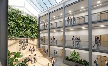 FOTO: Na škole v košickej Šaci vyrastie moderný kampus