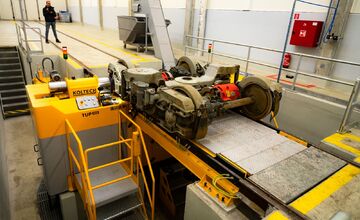 FOTO: Zmodernizované električkové depo v Košiciach