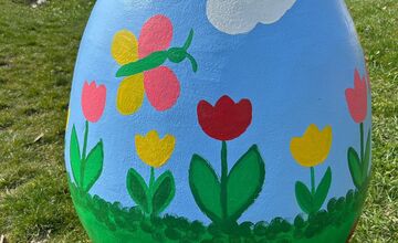 FOTO: Veľkonočná výzdoba v obciach a mestách na východe Slovenska