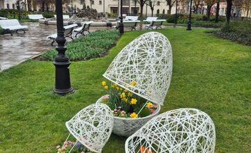 FOTO: Veľkonočná výzdoba v obciach a mestách na východe Slovenska