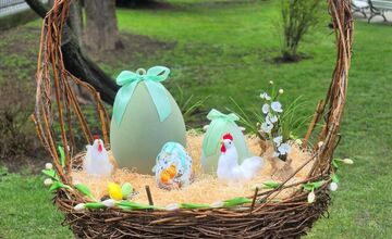 FOTO: Veľkonočná výzdoba v obciach a mestách na východe Slovenska