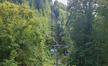 FOTO: Lanovky na Geravy je znova v prevádzke