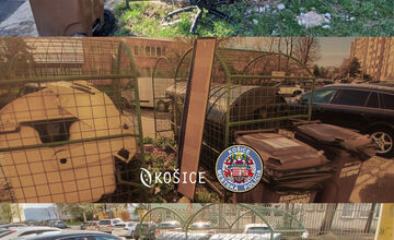 FOTO: Policajti si posvietili na poriadok na košickom sídlisku Železníky