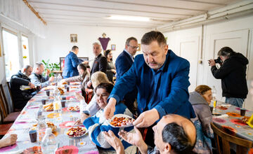 FOTO: Núdzni Košičania oslávili veľkonočné sviatky aj tento rok 
