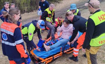 FOTO: Dva úrazy počas turistiky, na pomoc priletel aj vrtuľník