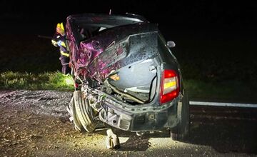 FOTO: Pri tragickej dopravnej nehode za Dargovom zomrel mladý vodič
