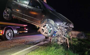 FOTO: Pri tragickej dopravnej nehode za Dargovom zomrel mladý vodič