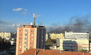 FOTO: Požiar v Trebišove