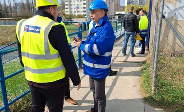 FOTO: Na Hornáde začali s budovaním protipovodňového systému