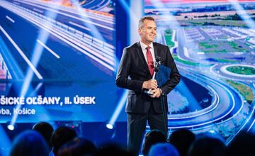 FOTO: NOCKE získal ocenenie Stavba roka 2025