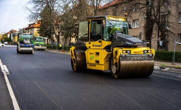 FOTO: Práce na Rastislavovej v Košiciach