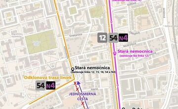 FOTO: Práce na Rastislavovej v Košiciach