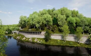 FOTO: Miliónová investícia do cyklistikyPri Hornáde pribudne most aj vyhliadka