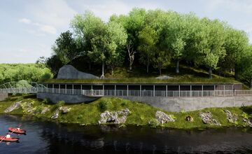 FOTO: Miliónová investícia do cyklistikyPri Hornáde pribudne most aj vyhliadka