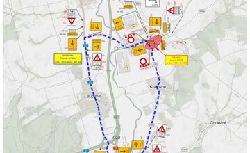 FOTO: Obmedzenia spojené s rekonštrukciou mosta v Ploskom
