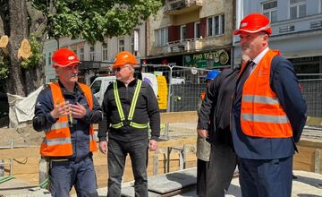 FOTO: Dolná brána v Košiciach prechádza veľkou rekonštrukciou