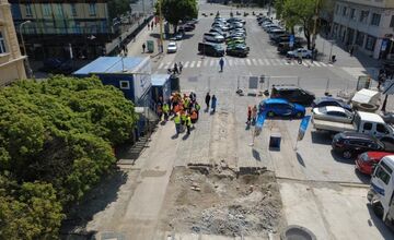 FOTO: Dolná brána v Košiciach prechádza veľkou rekonštrukciou