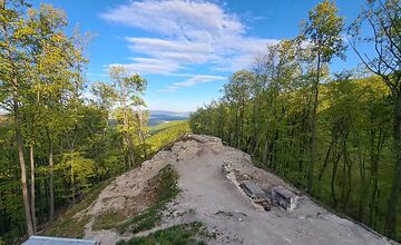 FOTO: Nový vyhliadka na hrade Sokoľ